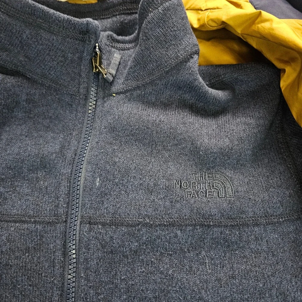The‎ North Face Boys Large 14/16 DryVent 3-in-1 Triclimate Jacket Blue Fleece